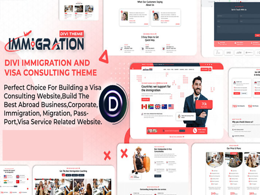 Immigration Visa Consulting Website